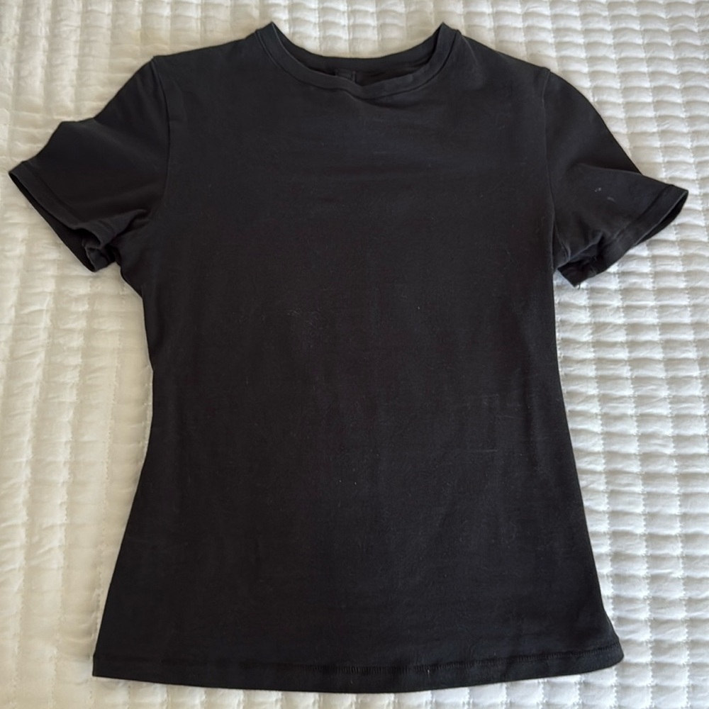 Skims cotton jersey short sleeve tee